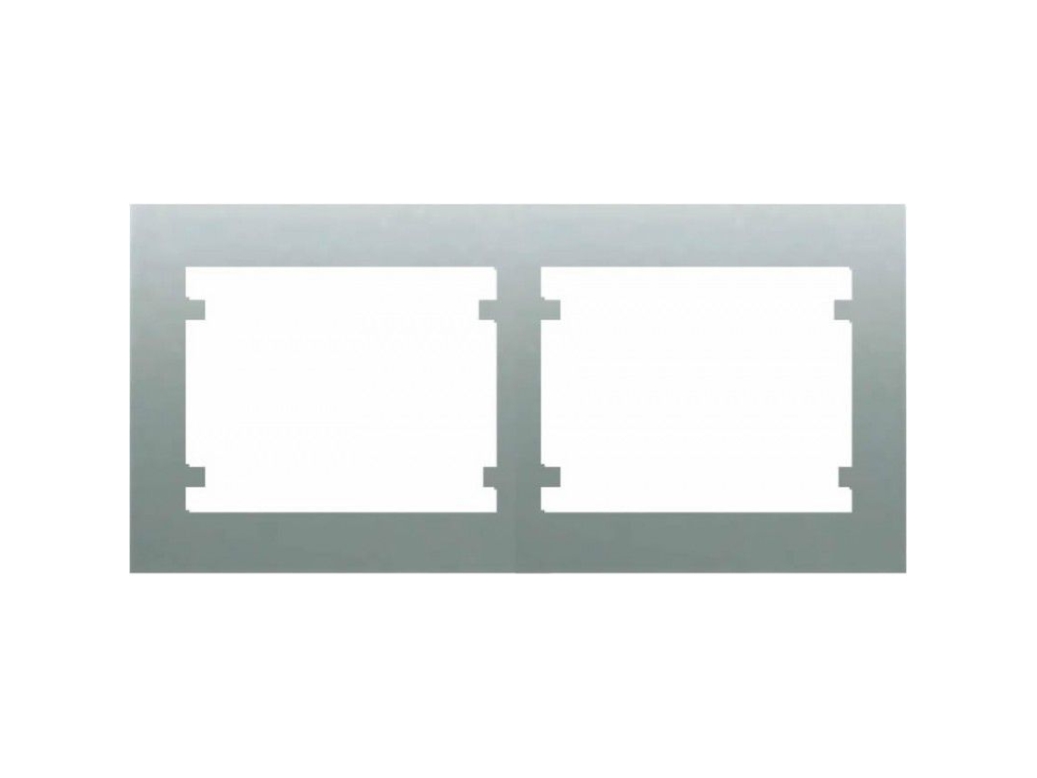 Moldura Horizontal De 2 Elementos Mercury Aluminium Bjc Iris 18002 Ma