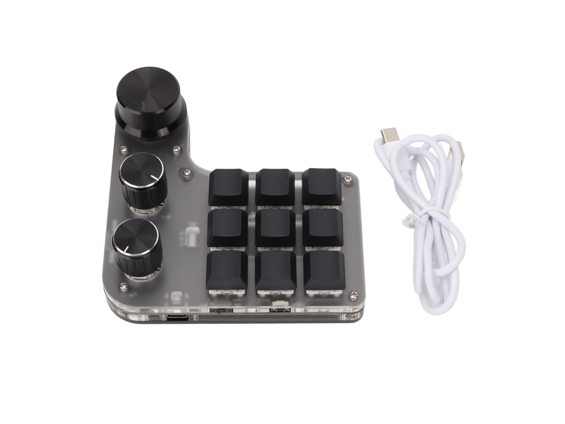 Teclado Macro Programável 9 Teclas Para Jogos Osu