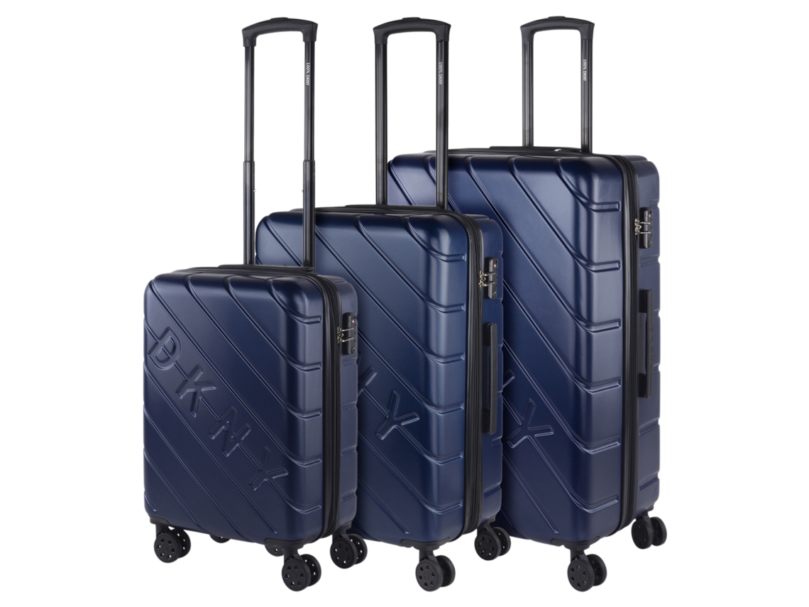 DKNY DKNY-911 Conjunto de Malas Rígidas em Abs Fuzileiro Navalido com Rasto Lateral 50X76X31 Cm 100L