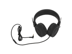 Fone De Ouvido Remax Com Fio Plegável Headset Para Música Com Microfone Preto