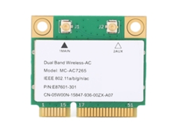 Lurelia Placa Wi-fi Mini Pcie Ac7265 867 Mbps 300 Mbps Dual Band 2,4/5 Ghz 4g Lte