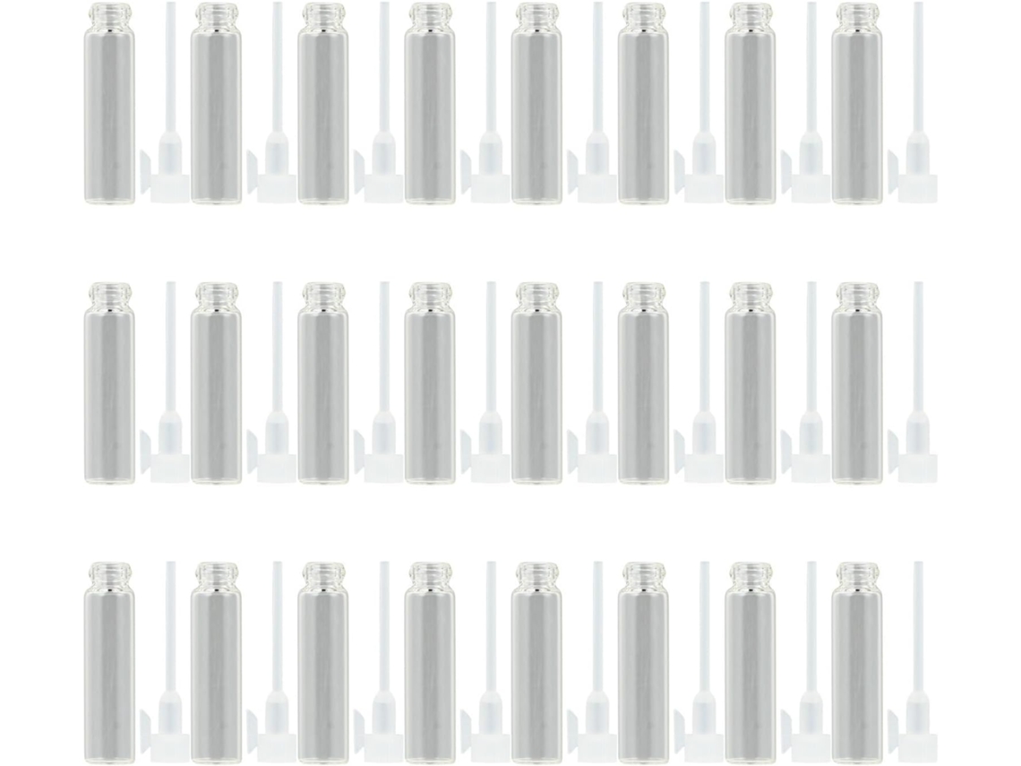 100 Frascos De Vidro Para Amostras De Perfume