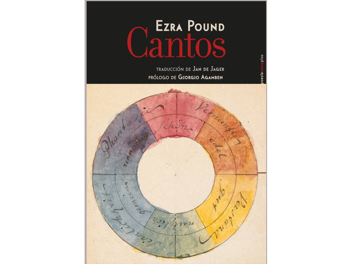 Livro Cantos de Ezra Pound (Espanhol)
