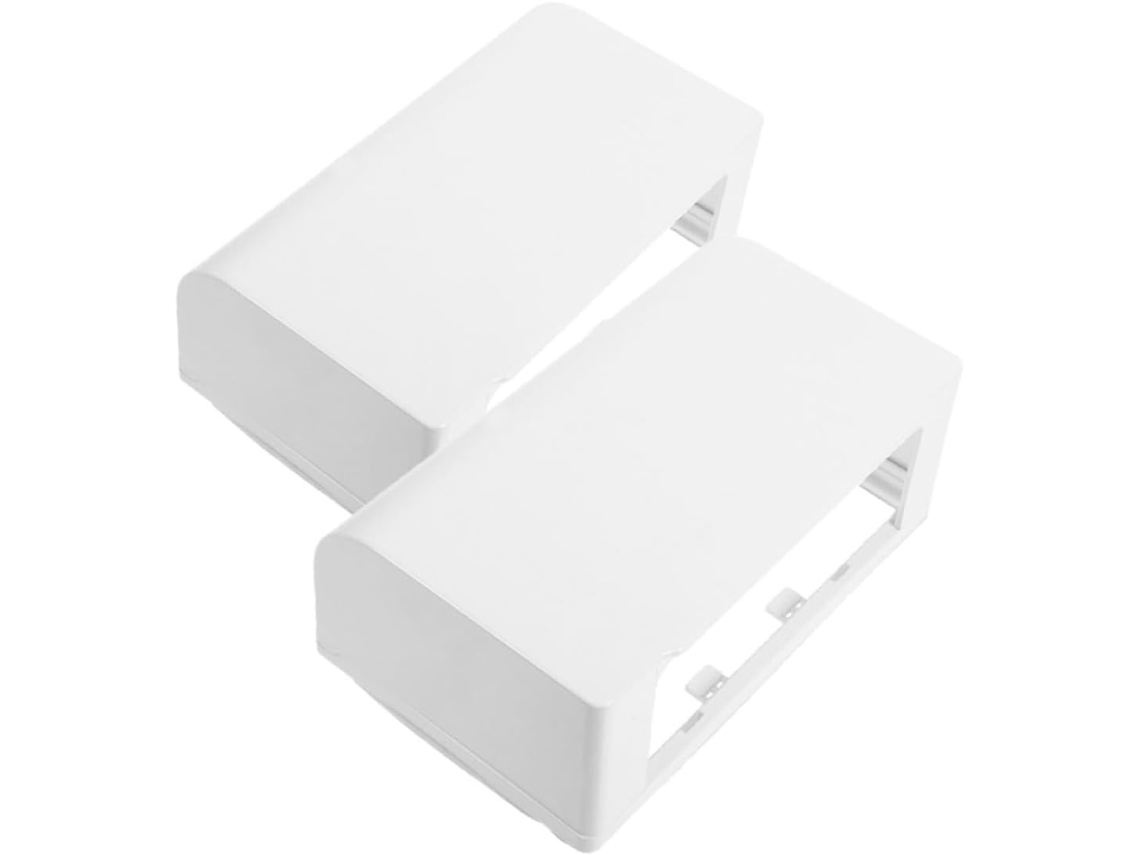 Pacote com 2 Protetores Adesivos Impermeáveis para Tomadas de Parede Tipo 86 e Caixas de Saída de Plástico. SFUSHOS