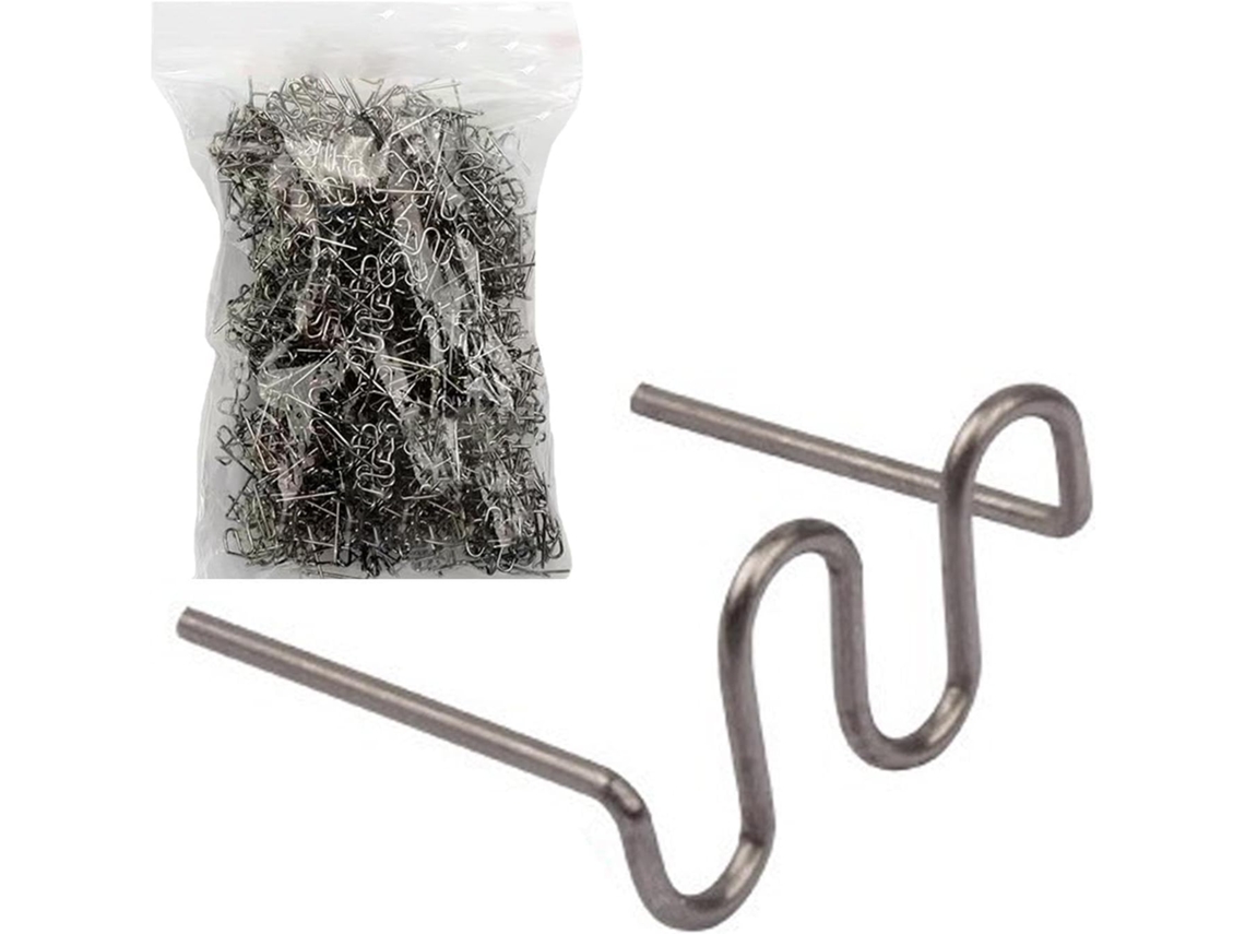 Varetas De Solda Para Para-choques – 1000 Grampos Aço 0,8 Mm