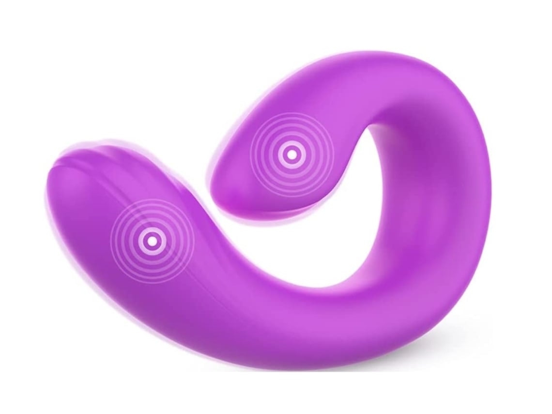 Vibrador Feminino De Controle Remoto Sem Fio Massageador Vestível Invisível Compartilhado Por Casal Estimulação Do Clitóris Roxo Lalamoli