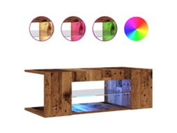 Tv Cabinet, Tv Cabinets Vidaxl Marrom Madeira Processada (n/a)