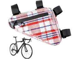 Bolsa Triangular Para Quadro De Bicicleta Com Espaço Para Guardar Câmara De Ar