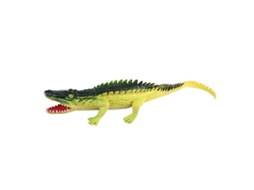 Mali brinquedo de Crocodilo Modelo Lifelike com Som Eco friendly Portátil para Crianças Verde