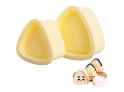 Molde De Arroz Onigiri Triangular, 2 Peças (grande + Pequeno) Para Bento Infantil, Plástico Sem Bpa