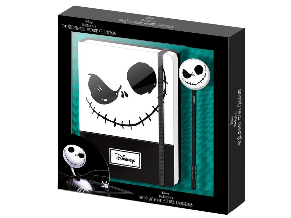 Conjunto De Diário E Caneta O Estranho Mundo Jack-aquaforge