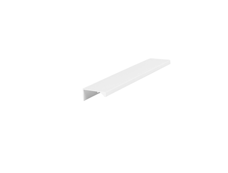 Cabo de Alumínio Modelo Vico Acabamentos Prata Mate Anodizado Brilho Preto e Branco Mate Dist 128Mm Acabamento Branco Fosco TRENTADUE