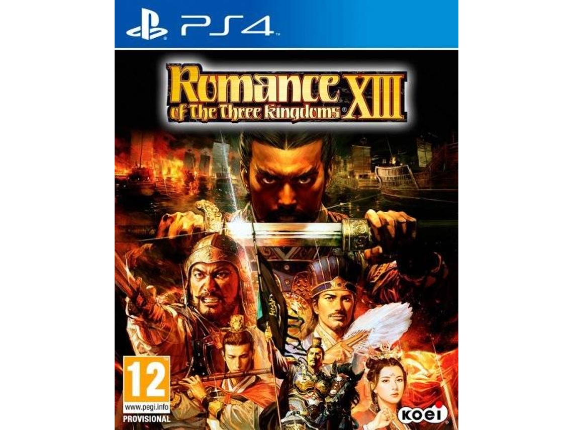 Jogo PS4 Romance Of The Three Kingdoms