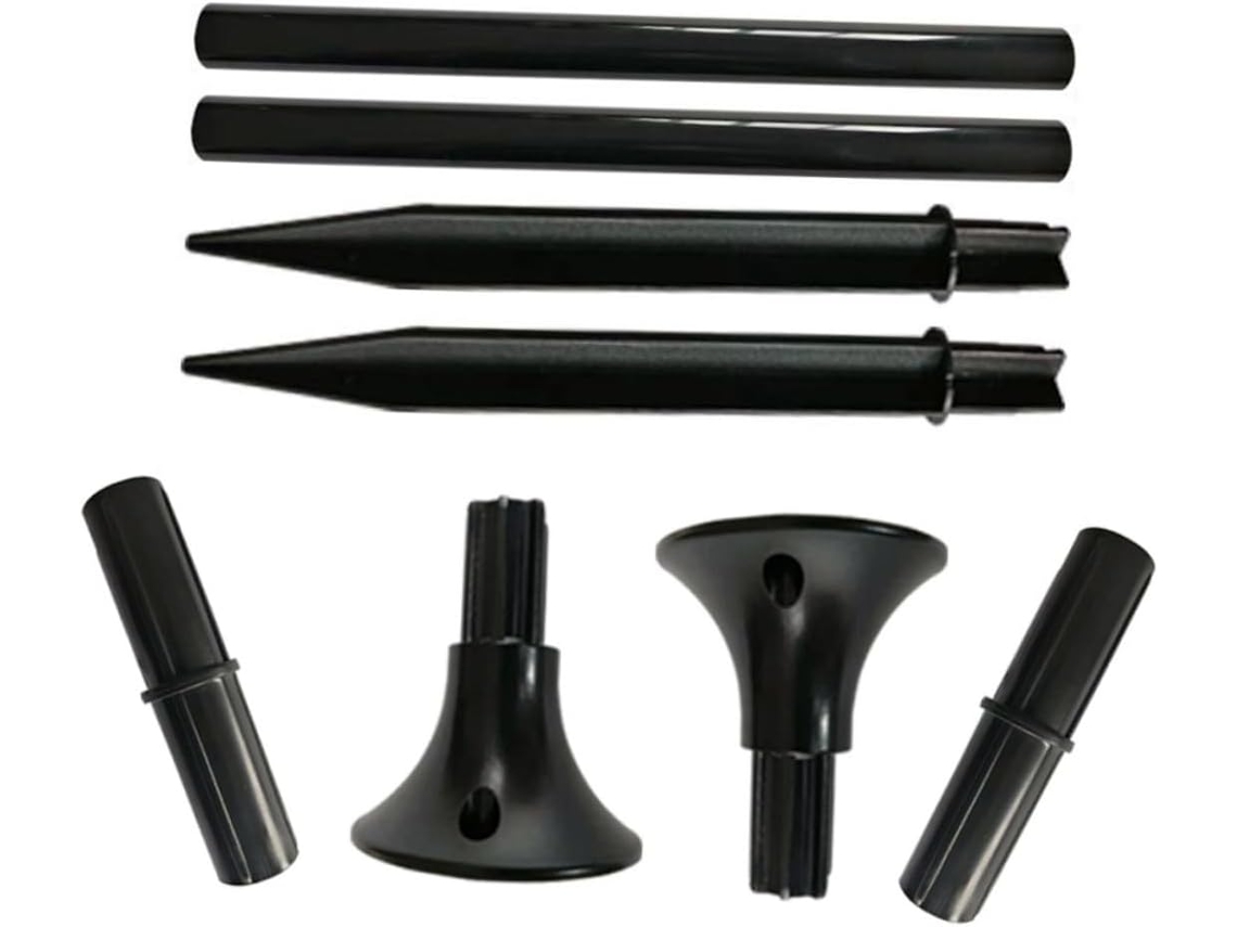 Acessórios Para Luminária De Jardim Estaca De Plástico De Reposição Para Instalação No Solo, Ideal Gokoco
