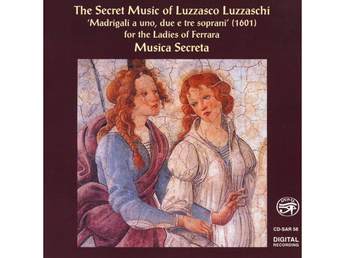 CD Musica Secreta - The Secret Music of Luzzasco Luzz (1CD)