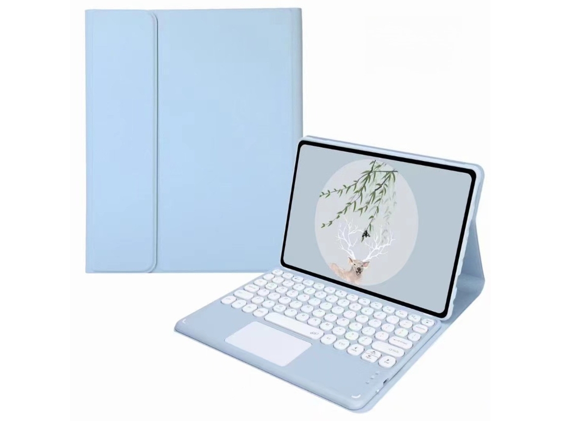 Capa Teclado Para Xiaomi Redmi Pad Se 11 Polegadas ,com Teclado Touch Bluetooth (azul) Cuich (2023)