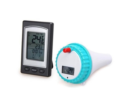 Termômetro de banheira de hidromassagem sem fio na piscina Spa DisplayWaterproof LCD Novo sensor preto flutuante JOYLIVECY