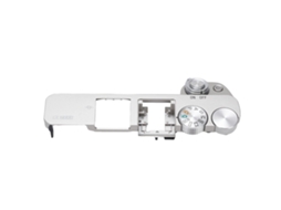 Camera Top Cover Assy With Mode Disk Plate Wave Wheel Camera Power On Component Top Cover For A6000 Silver LAXISCREED