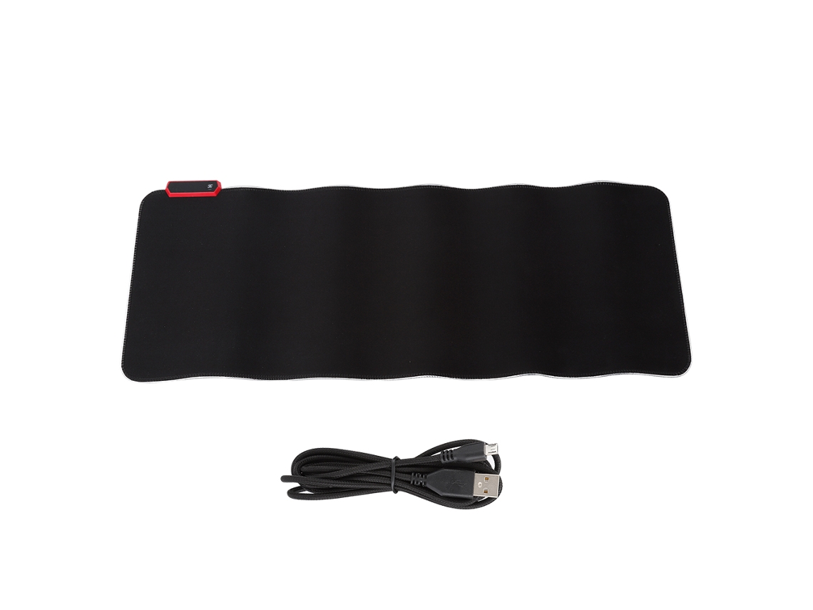 Mouse Pad Iluminado LAXISCREED grande, para jogos, iluminação Rgb
