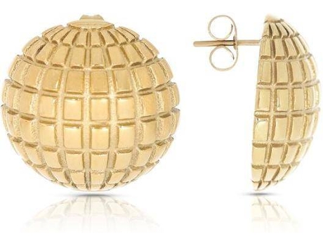 Brincos HEY HARPER Disco (Aço - Dourado - 2,1 cm)