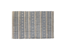 Tapete DKD HOME DECOR (160.00 x 230.00 x 2.00 cm - Algodão - Azul)