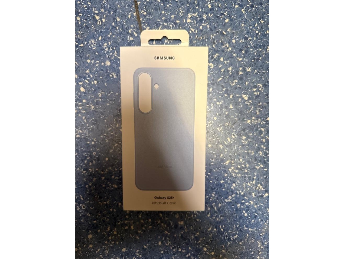 Capa SAMSUNG Galaxy S25 Plus de Pele Vegana (Outlet Caixa Aberta - Azul)