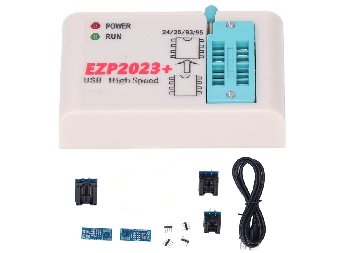 Kit de Programador SPI Flash EEPROM para 24 25 93 Bios 25T80 Burn Offline