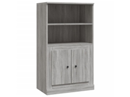 Guarda-roupa alto MAISON EXCLUSIVE em madeira Sonoma Cinza (60x35,5x103,5 cm)