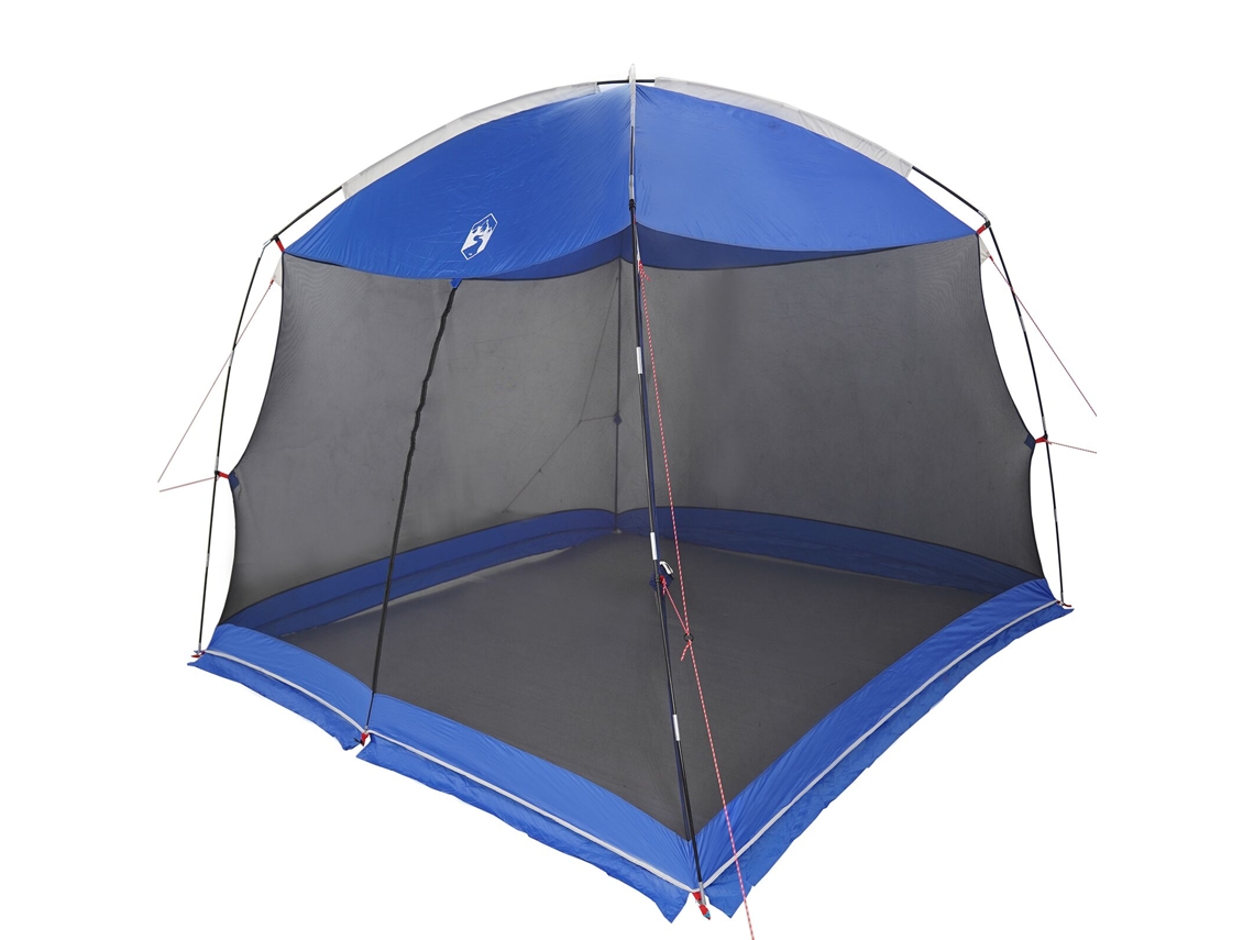 Conjunto 1 Tenda Mosquiteira Vidaxl Azul Poliéster (320 X 320 X 218 Cm)