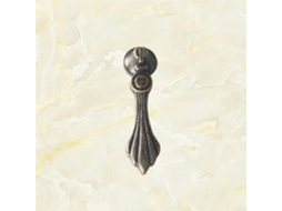 Puxadores De Armário De Cozinha Retrô Youth Em Bronze, 76 Mm X 20 Mm, Para 2 Portas.