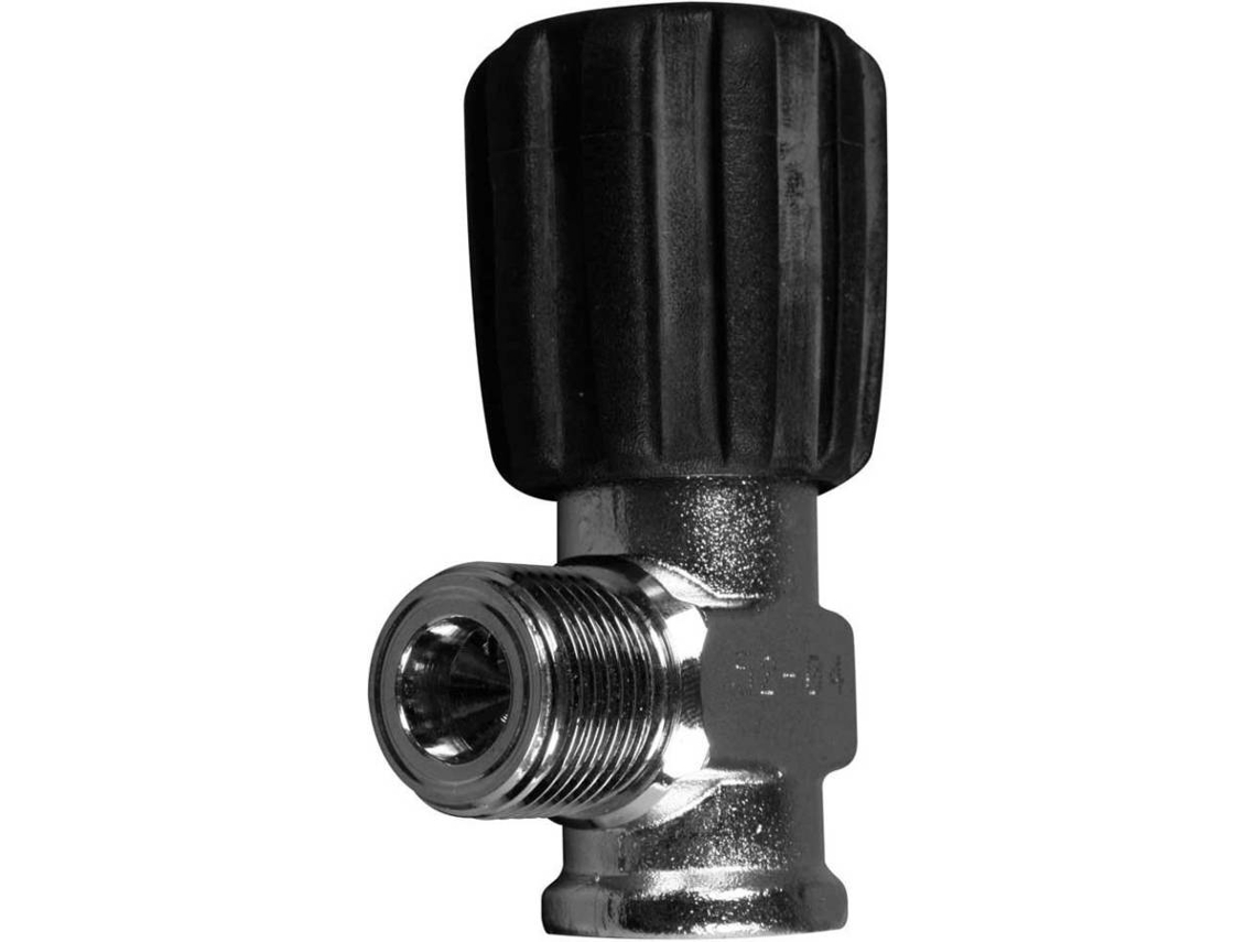 Torneira Para Garrafas de Mergulho OMS Inert Gas Valve Comptec W21.8 For Cylinder Threads M18/1.5