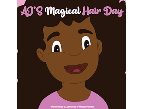 Livro AJ Magical Hair Day de Nishan Greyson (Inglês)