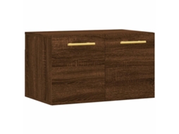 Armário de Parede Derivados de Madeira Carvalho Castanho MAISON EXCLUSIVE (60x36,5x35 cm)