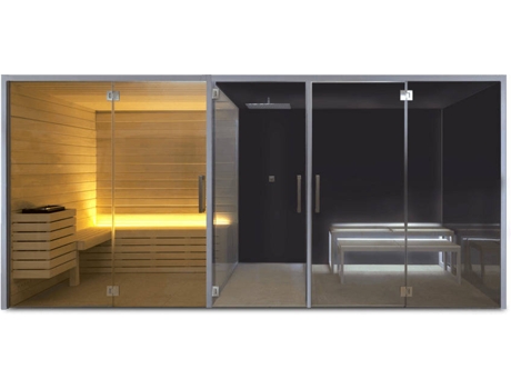 Saunamo Dual (Sauna + Banho Turco) - 3.80m x 1.30m