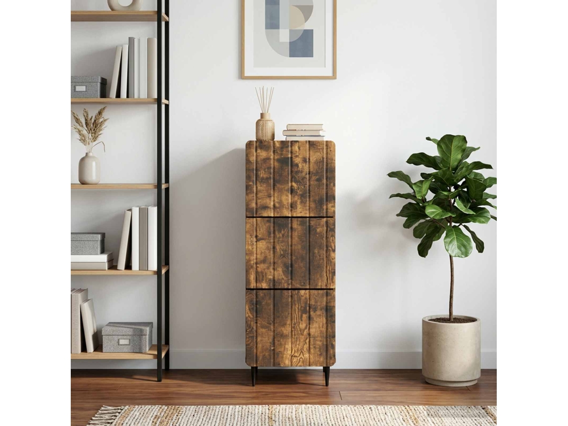 Vidaxl Gabinete De Gavetas 33 X 34,5 X 92 Cm Derivados De Madeira