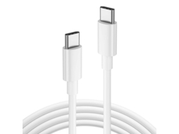 Cabo de Carregamento Rápido Tipo C para Tipo C 1m branco XIAOMOYU