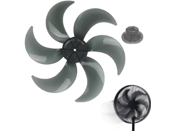 Hélice De Plástico Substituição Com 6 Fios Para Ventiladores Mesa E