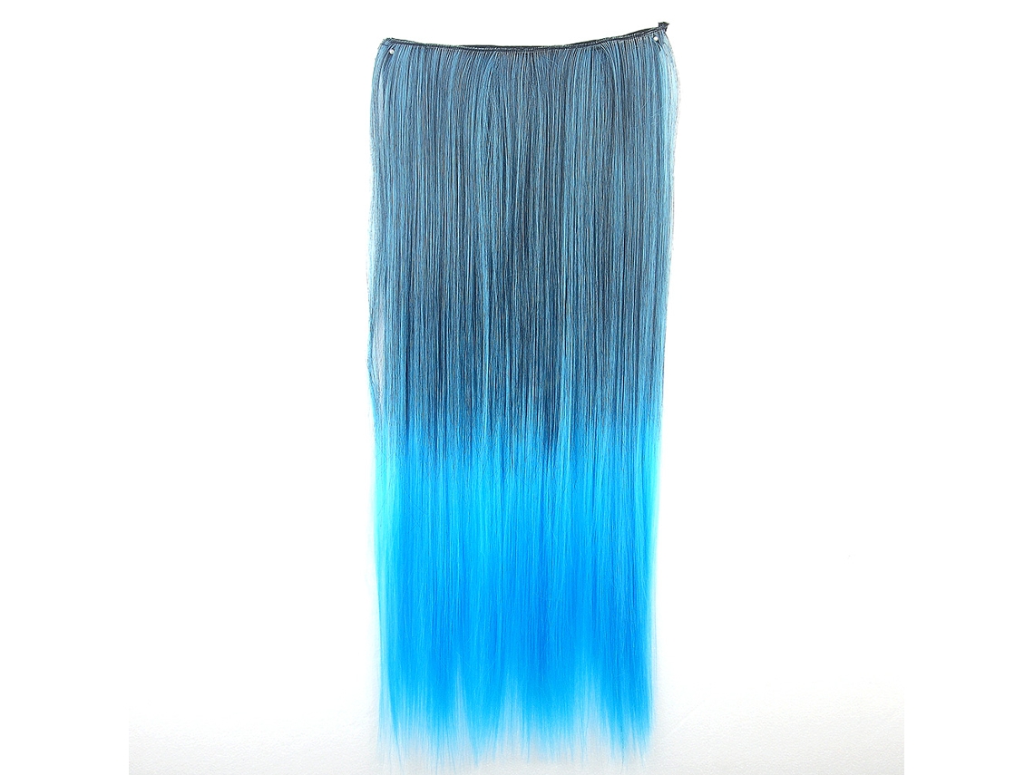 Extensões De Cabelo Liso Gradiente (uma Peça Com 5 Grampos, Cor 4) Eoocoo