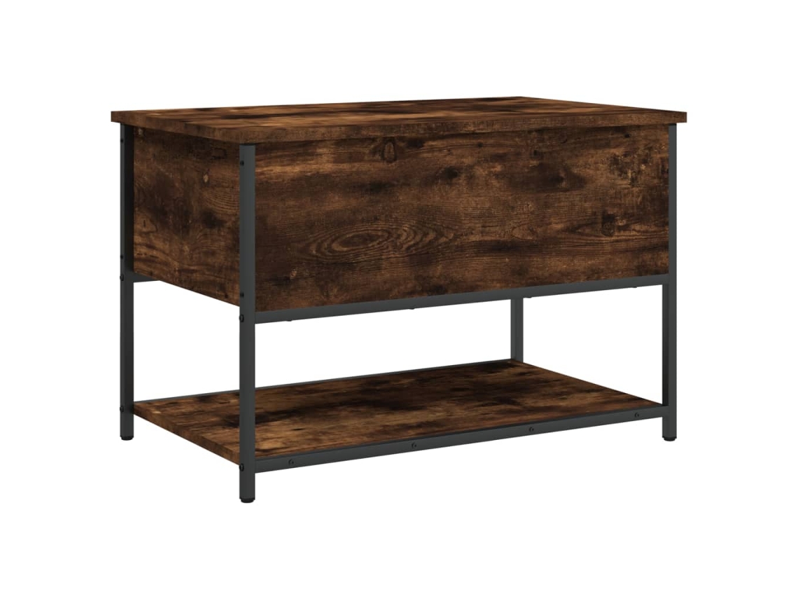 Storage Bench, Storage Benches Vidaxl Marrom Madeira Processada (70 X 42.5 X 47 Cm)