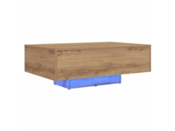 Mesa de centro Carvalho Artesanal 85 x 55 x 31 cm MAISON EXCLUSIVE