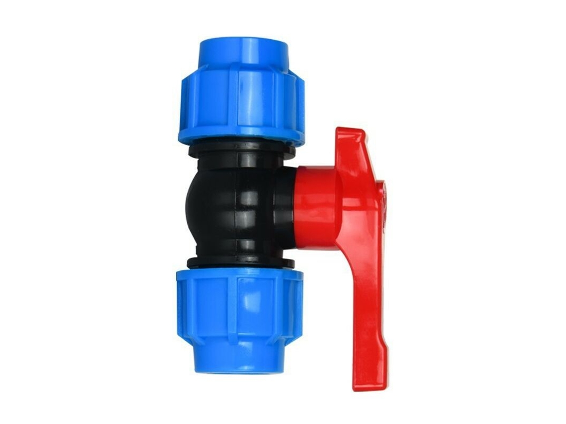 Válvula De Esfera De Plástico Para Tubo Com Abraçadeira De 32 Mm