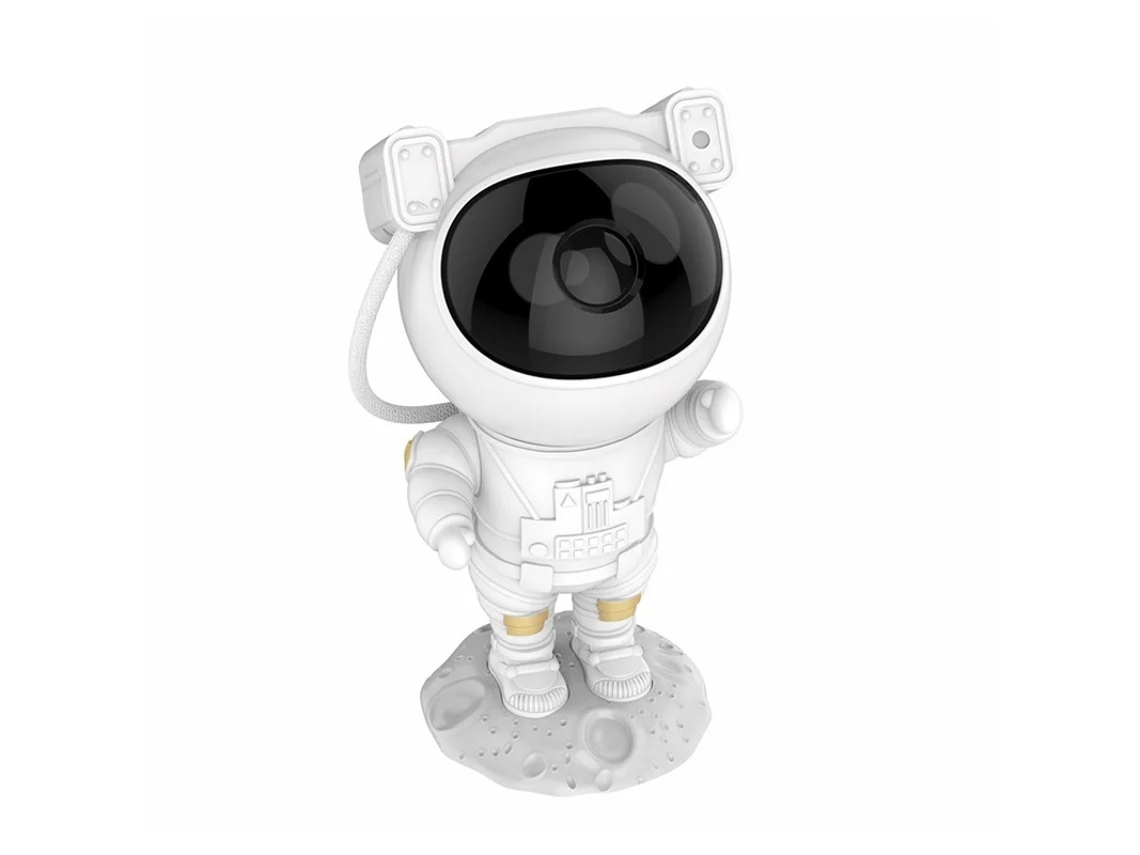 Projetor Astronauta Yizhood Controle Remoto Hd Ajustável Branco