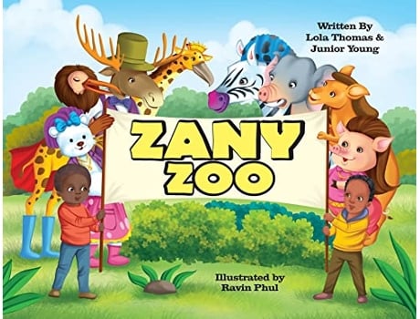 Livro Zany Zoo de Junior Young Lola Thomas (Inglês)