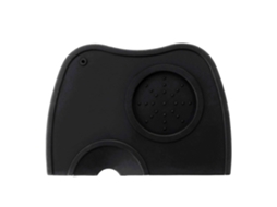 Tapete De Café Silicone 17,5×12,5 Cm Preto Dureforward