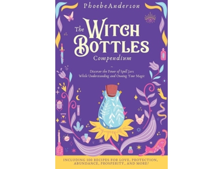 Livro The Witch Bottles Compendium de Phoebe Anderson (Inglês - Capa Dura)