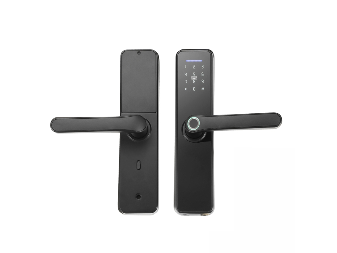 Fechadura Inteligente Laxiscreed Com Impressão Digital Wafu Tuya, Wifi E Proteção Antifurto Para Sua Casa