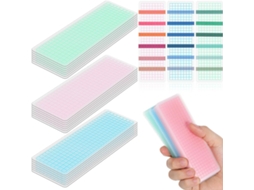 Painel Para Fita Adesiva Washi Toddmomy, 45 Peças, Design Durável Em Plástico Com Grade, Ideal Para Escritório E Casa
