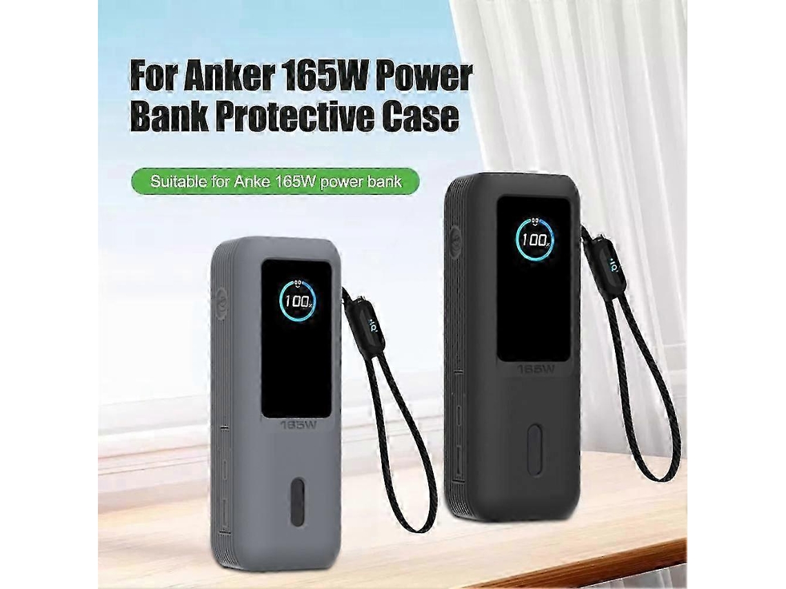 Capa De Silicone Compatível Com Anker Zolo 25000mah 165w Power Bank Capa Protetora Olysi Shop