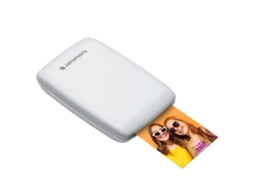 Impressora Portátil de Zinco AGFAPHOTO para Fotos Instantâneas, Formato 5x7,6 Cm, Conexão Bluetooth, 10 Folhas