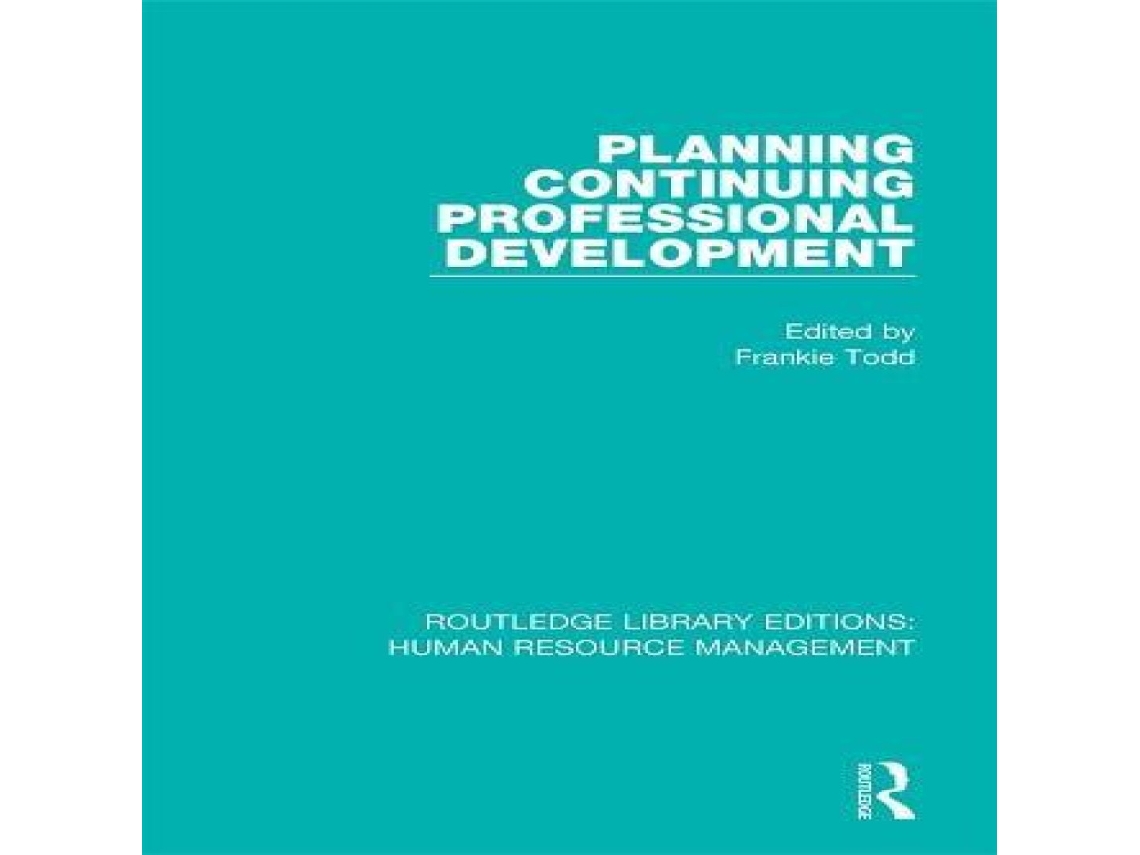 Livro Planning Continuing Professional Development de Taylor Francis Ltd (Inglês)